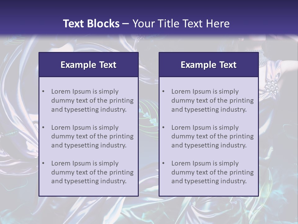 Figure Nature Beauty PowerPoint Template