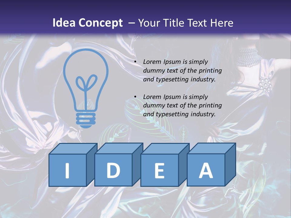 Figure Nature Beauty PowerPoint Template