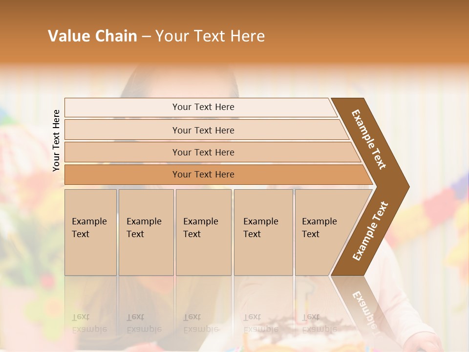 Mum Childcare Celebrate PowerPoint Template