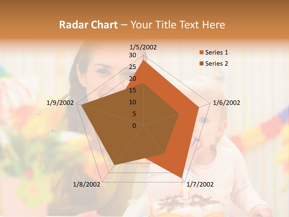 Mum Childcare Celebrate PowerPoint Template