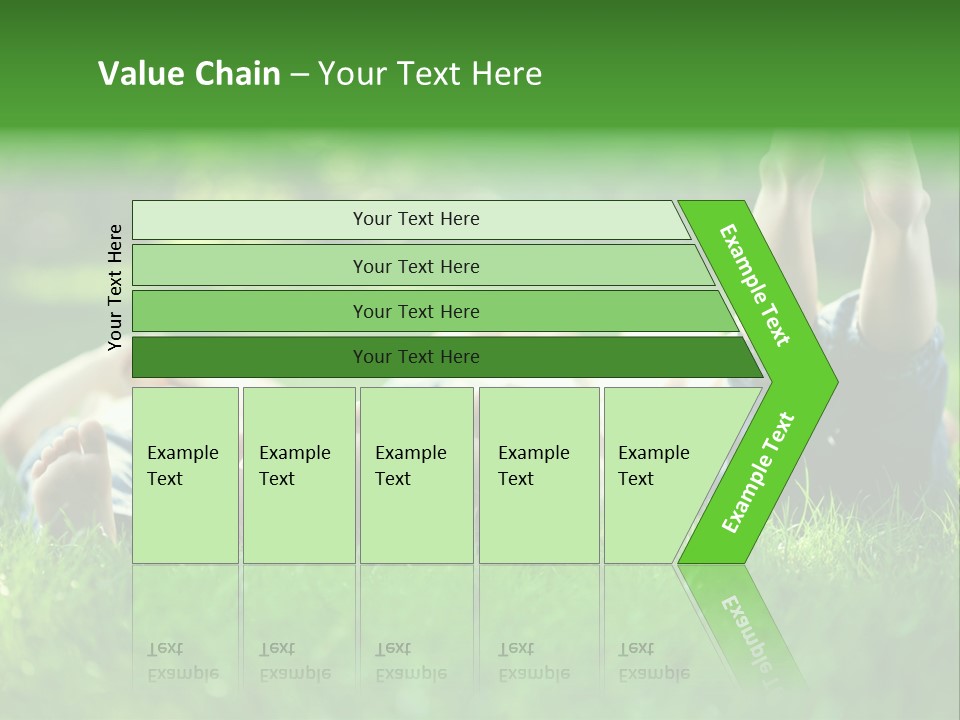 Boy Background Park PowerPoint Template
