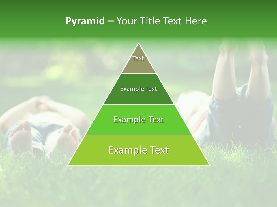 Boy Background Park PowerPoint Template