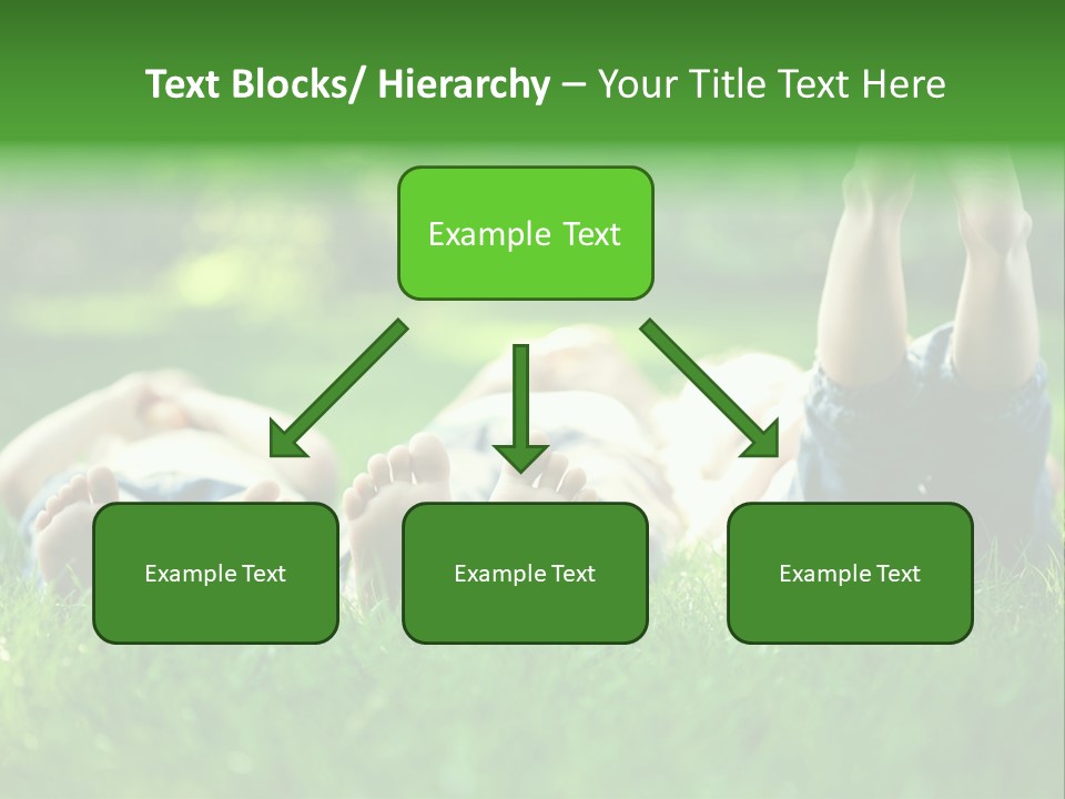 Boy Background Park PowerPoint Template