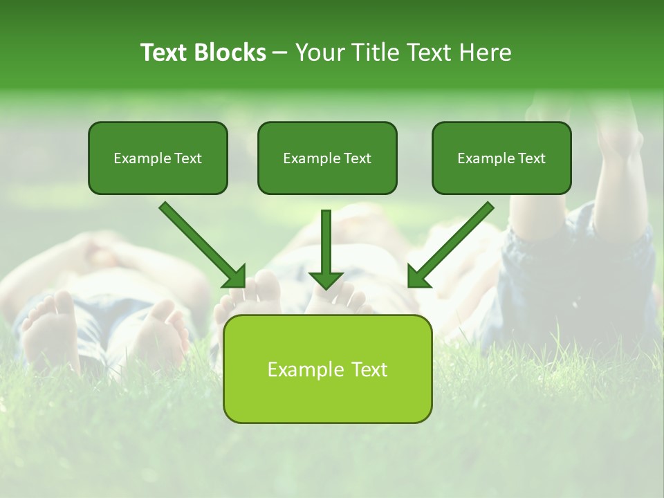 Boy Background Park PowerPoint Template