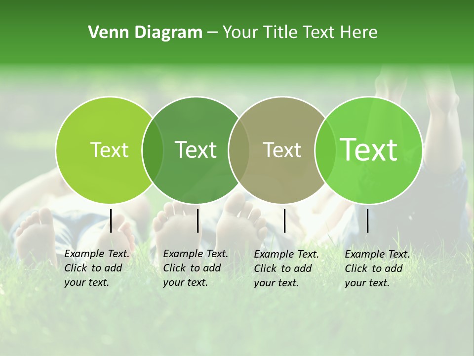 Boy Background Park PowerPoint Template