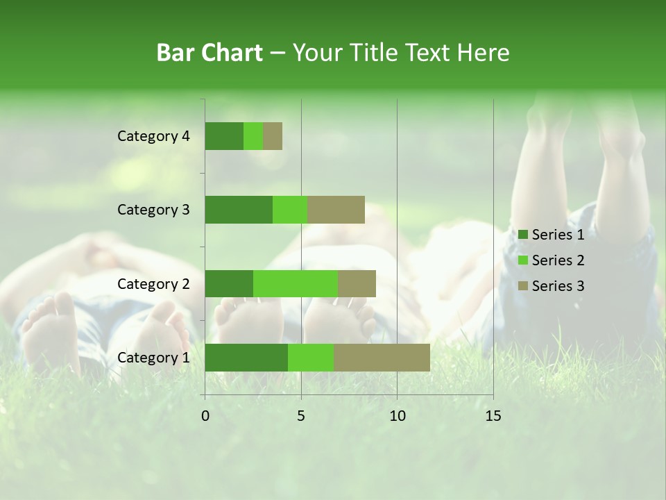 Boy Background Park PowerPoint Template