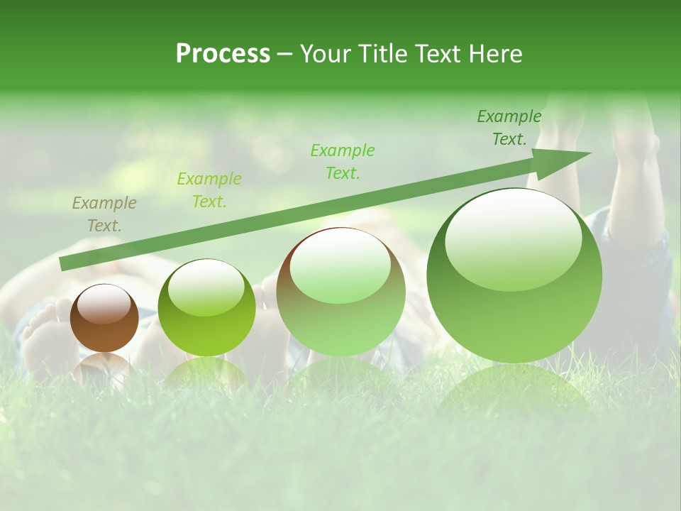 Boy Background Park PowerPoint Template