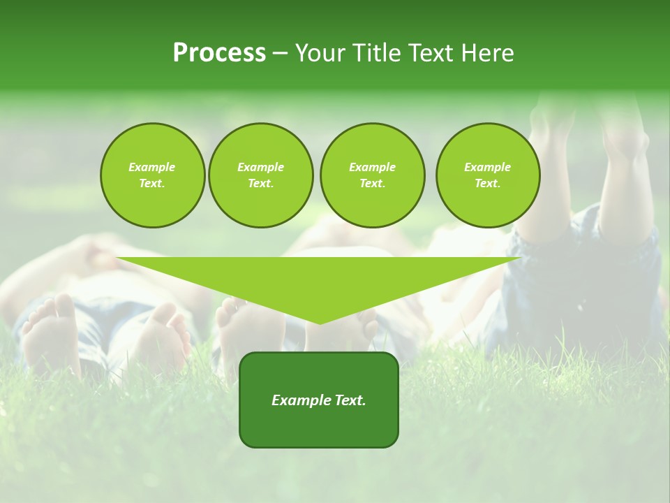 Boy Background Park PowerPoint Template