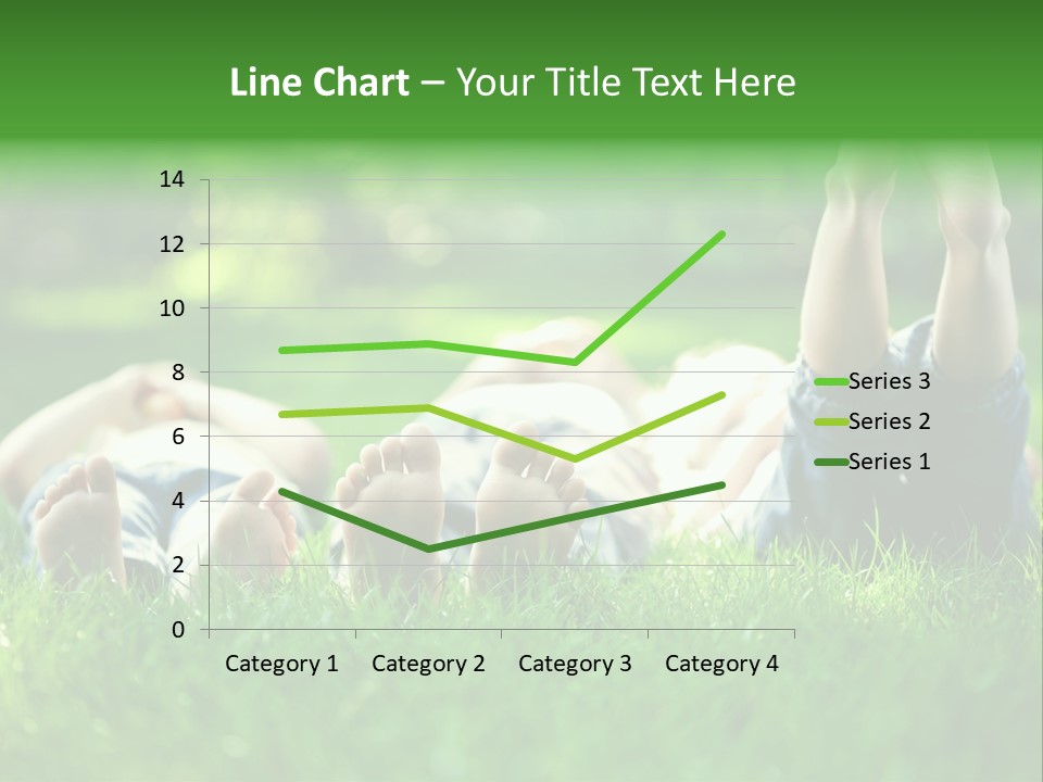 Boy Background Park PowerPoint Template