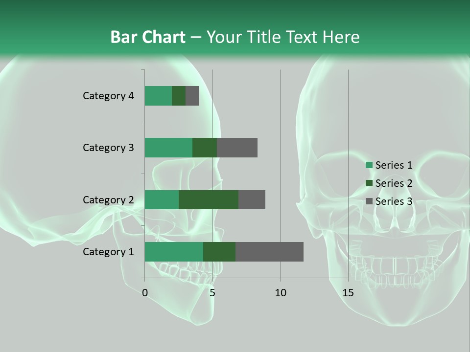 X Ray Skull Anatomy PowerPoint Template