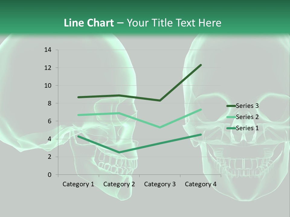 X Ray Skull Anatomy PowerPoint Template