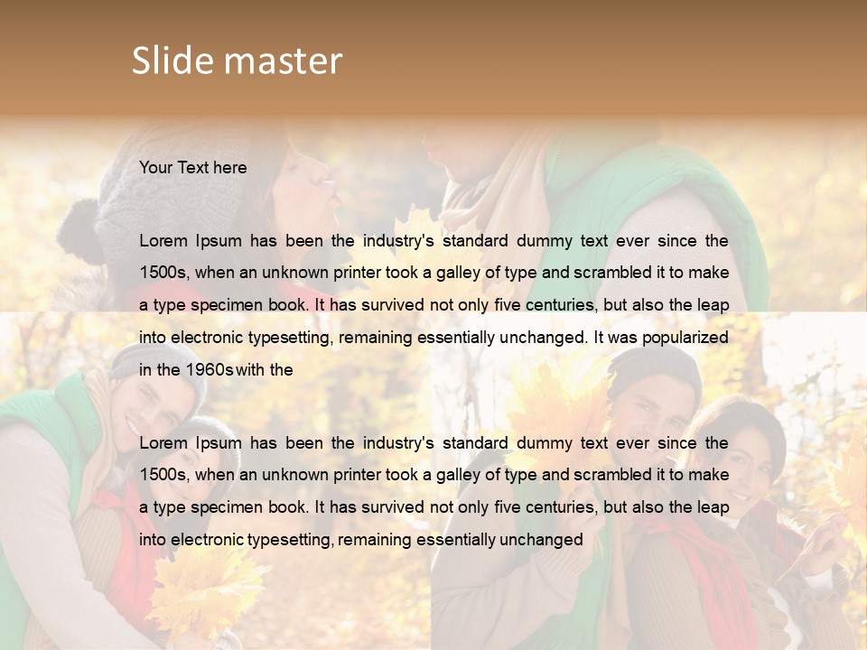 Groove Happy Young PowerPoint Template