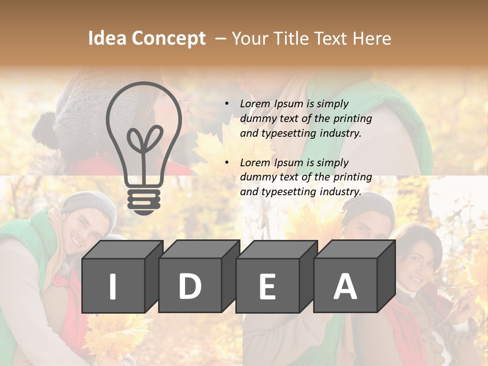 Groove Happy Young PowerPoint Template