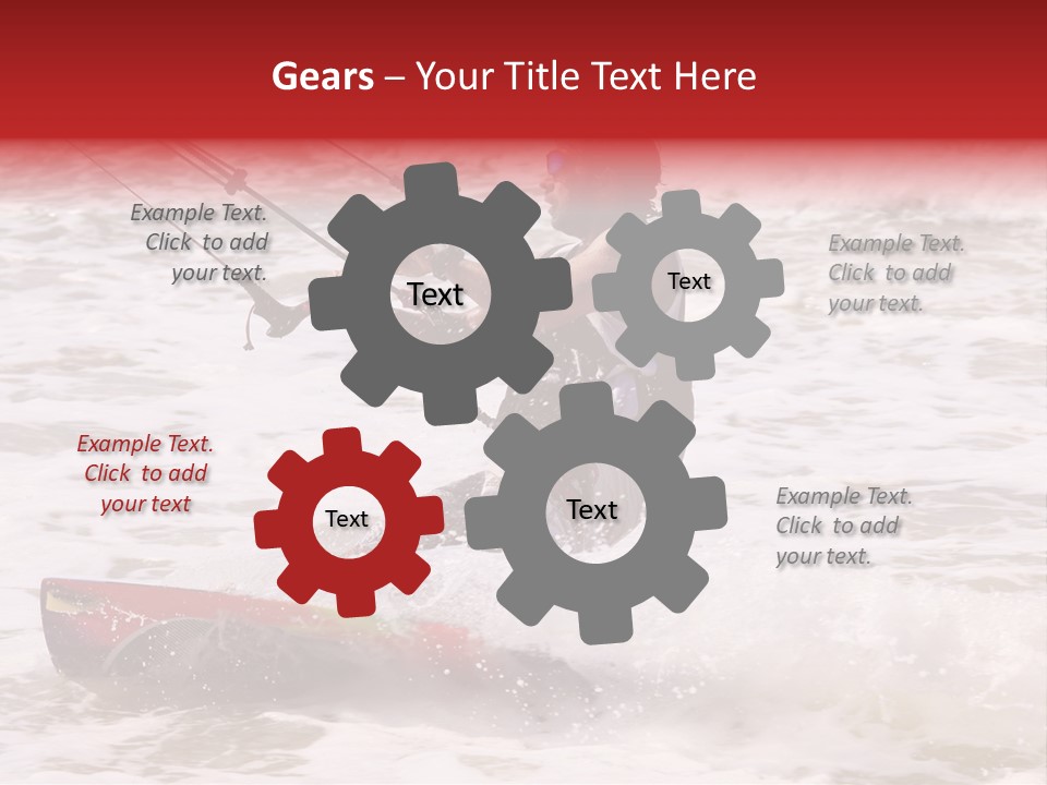 Extreme Action Hand PowerPoint Template