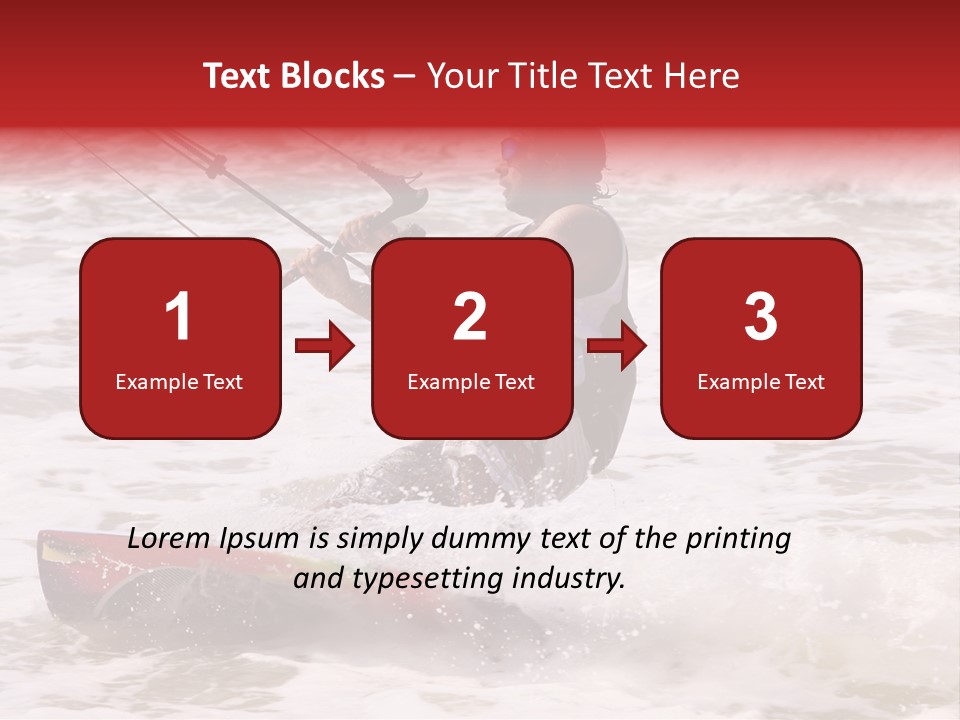 Extreme Action Hand PowerPoint Template