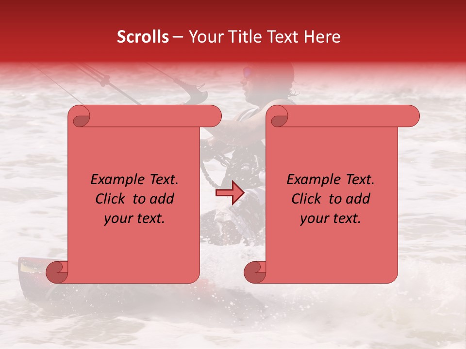 Extreme Action Hand PowerPoint Template