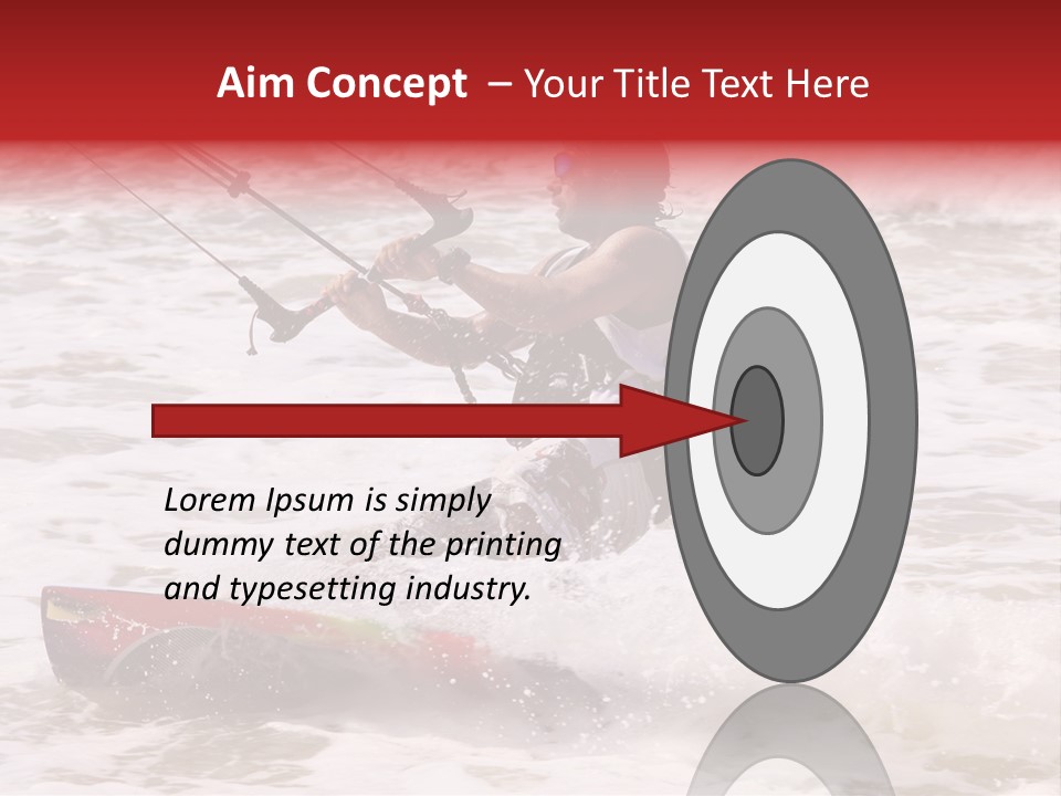 Extreme Action Hand PowerPoint Template