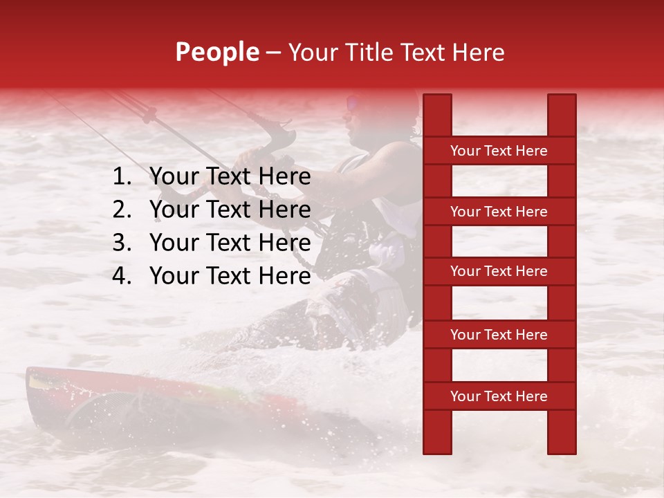 Extreme Action Hand PowerPoint Template