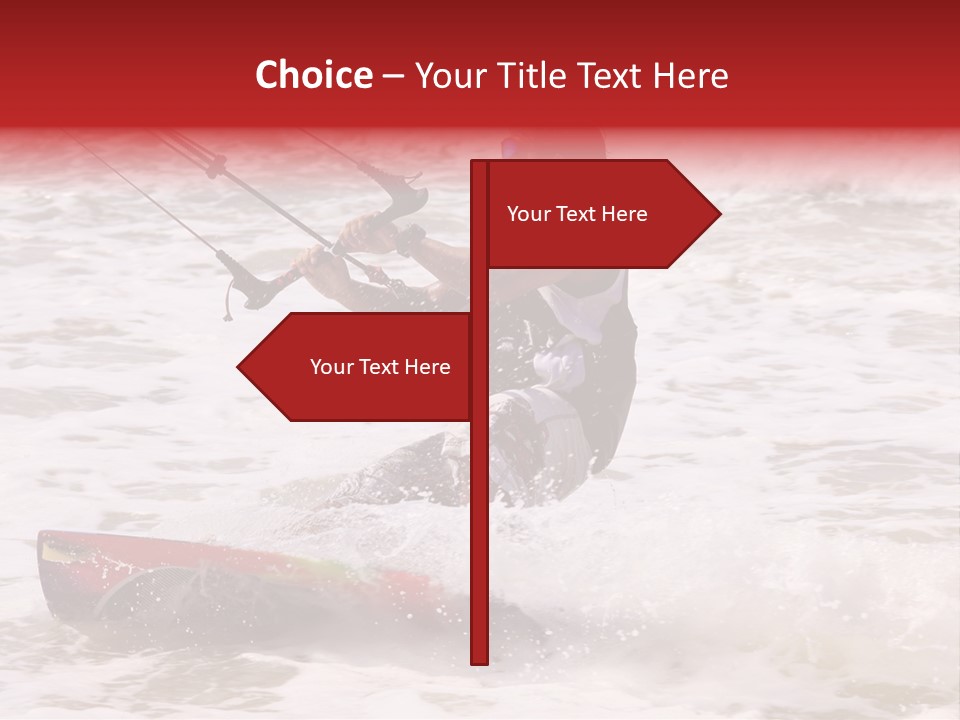 Extreme Action Hand PowerPoint Template