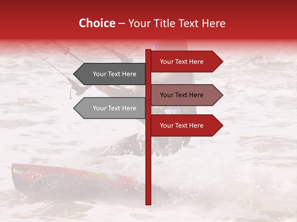 Extreme Action Hand PowerPoint Template