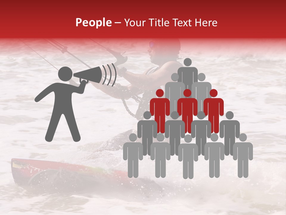 Extreme Action Hand PowerPoint Template