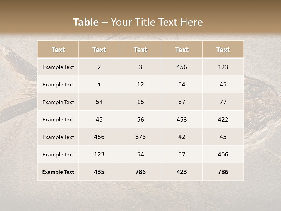 Evolution Aged Science PowerPoint Template
