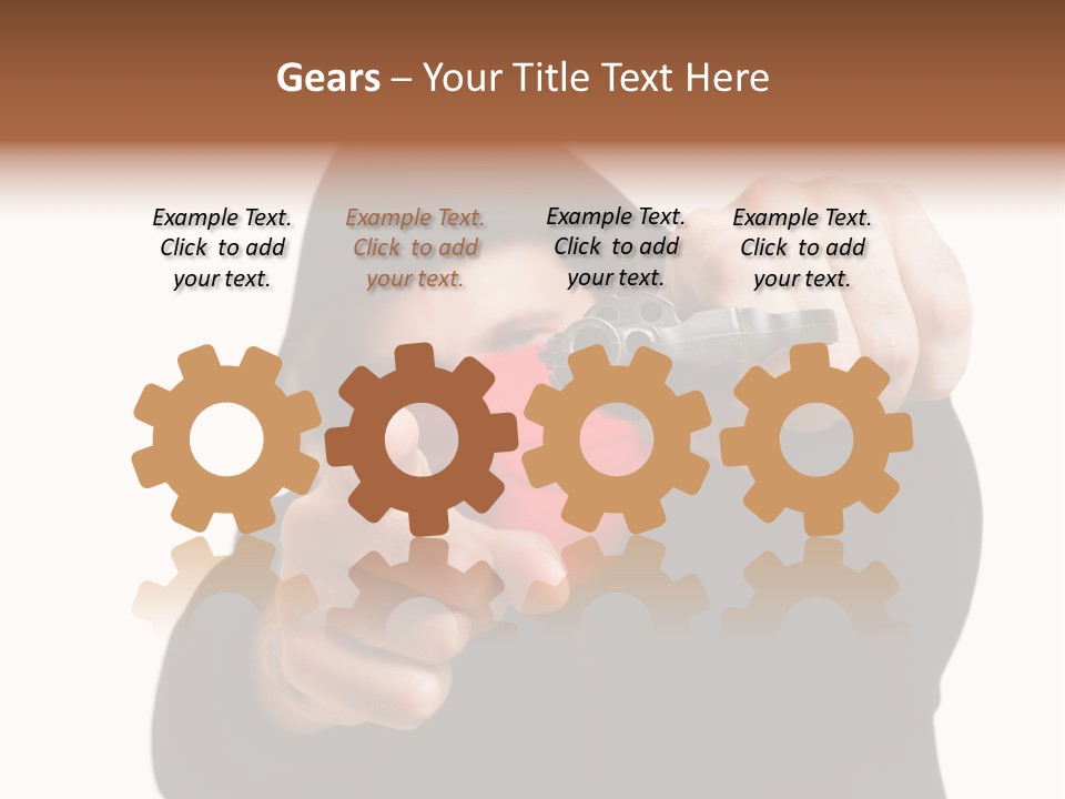 Mugger Weapon Offender PowerPoint Template