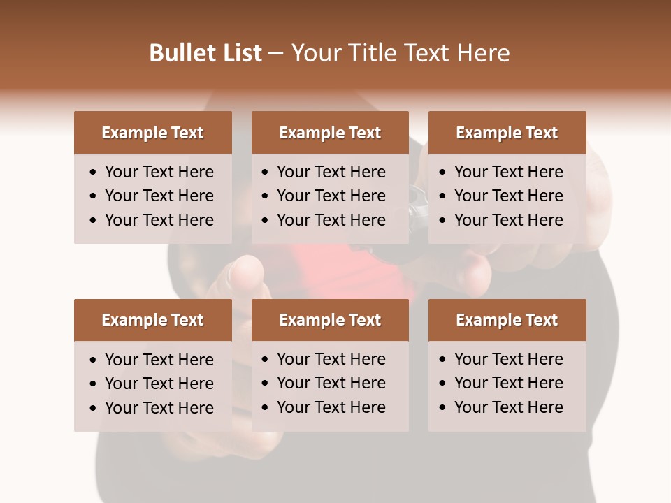 Mugger Weapon Offender PowerPoint Template
