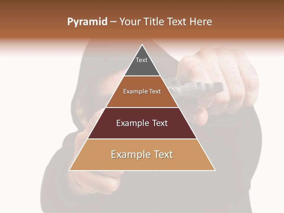 Mugger Weapon Offender PowerPoint Template