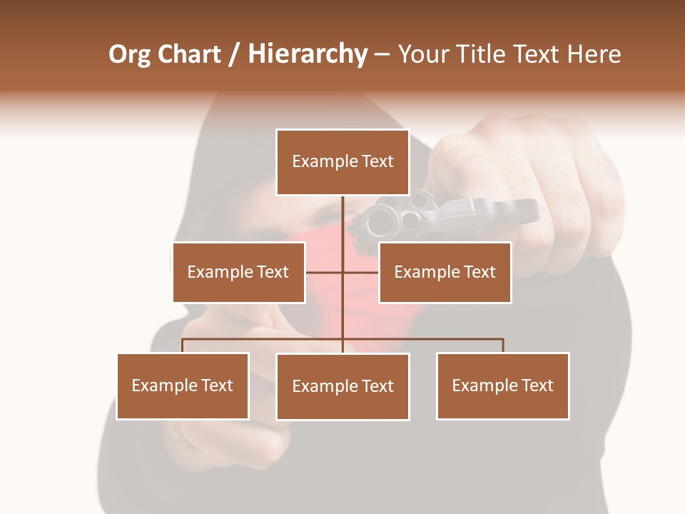Mugger Weapon Offender PowerPoint Template