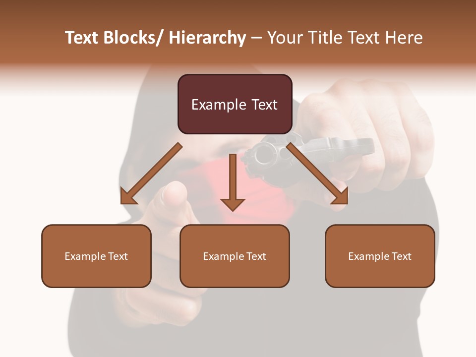 Mugger Weapon Offender PowerPoint Template