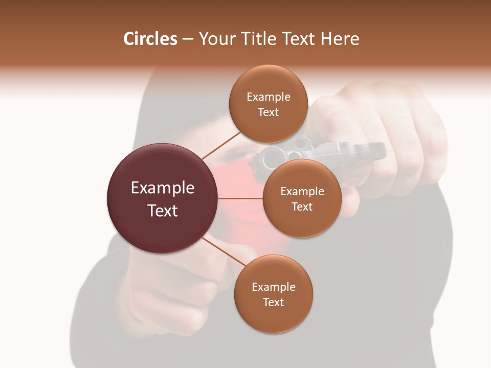Mugger Weapon Offender PowerPoint Template