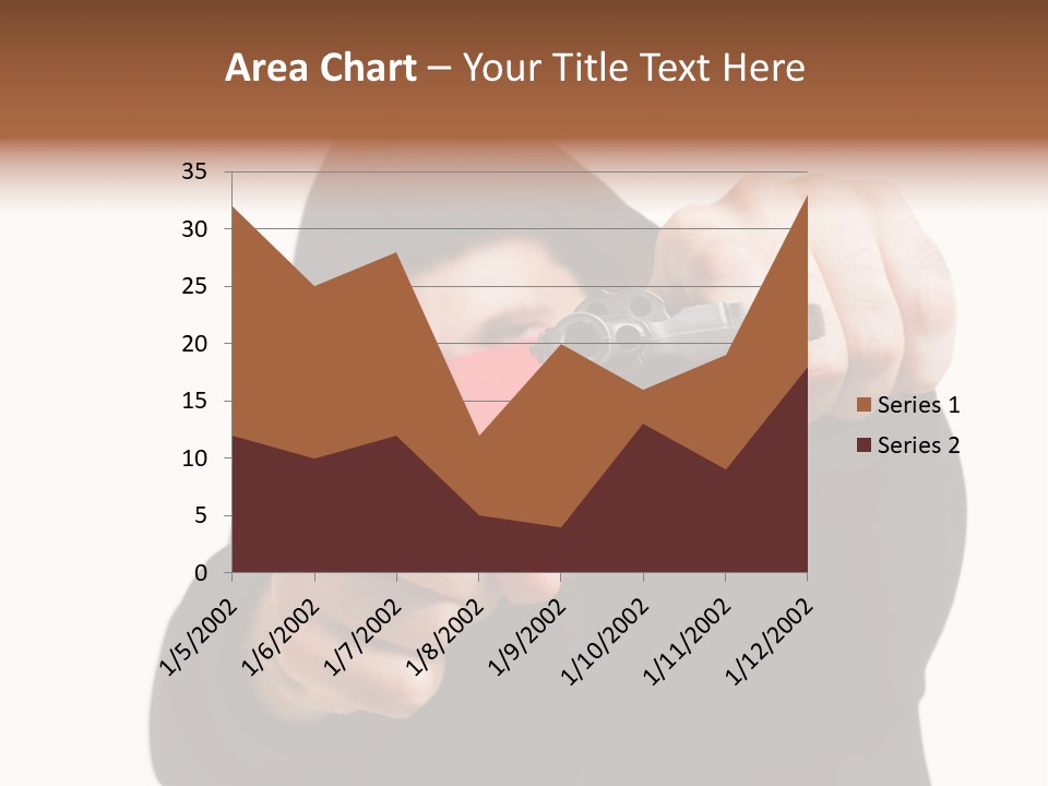 Mugger Weapon Offender PowerPoint Template