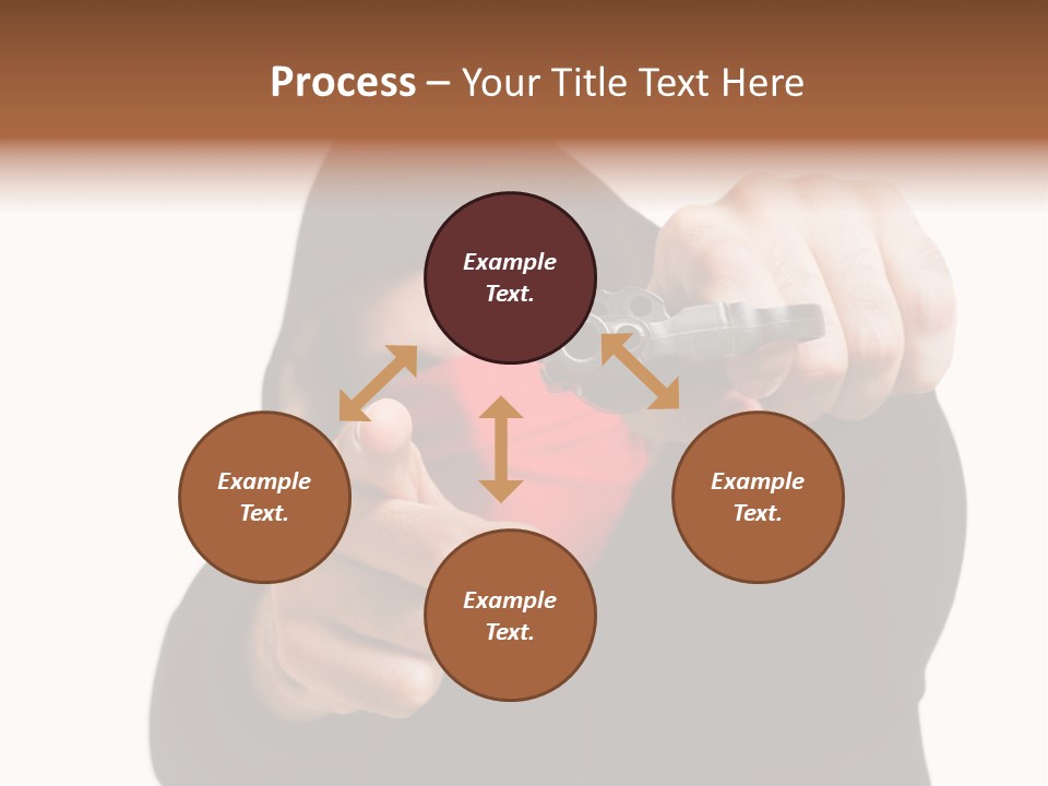 Mugger Weapon Offender PowerPoint Template