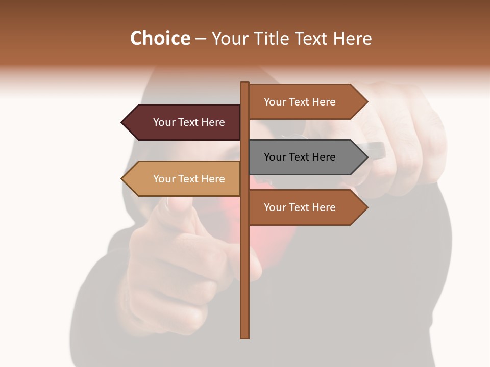 Mugger Weapon Offender PowerPoint Template