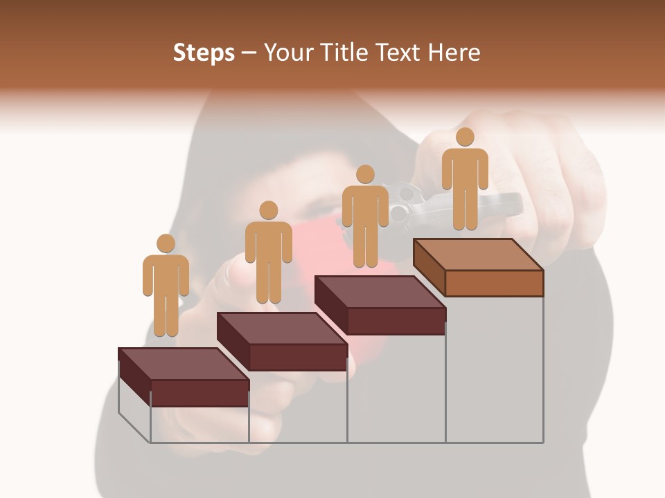 Mugger Weapon Offender PowerPoint Template