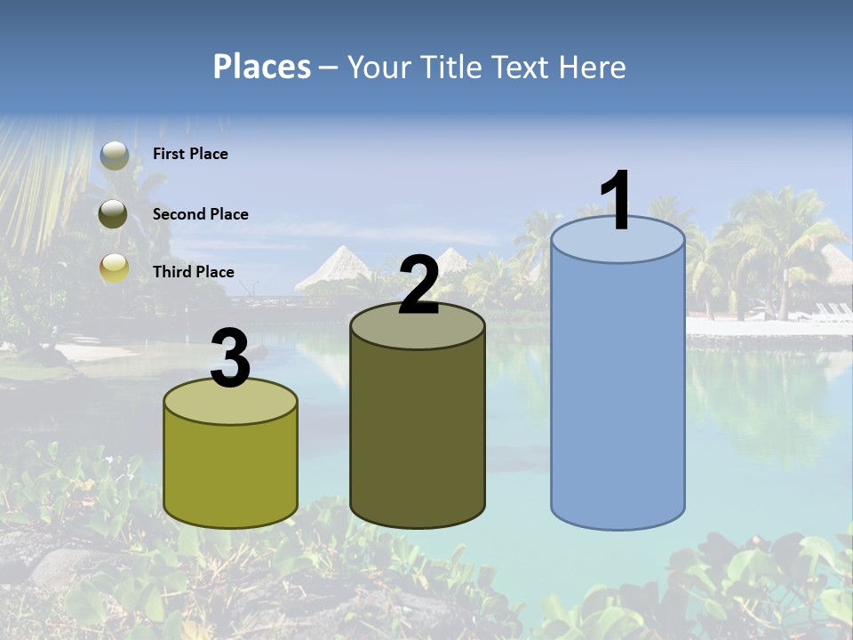 Ocean Background Moorea PowerPoint Template