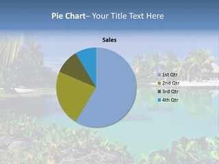 Ocean Background Moorea PowerPoint Template