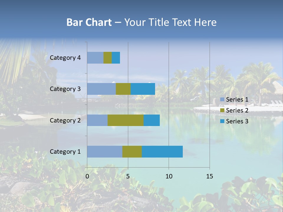 Ocean Background Moorea PowerPoint Template