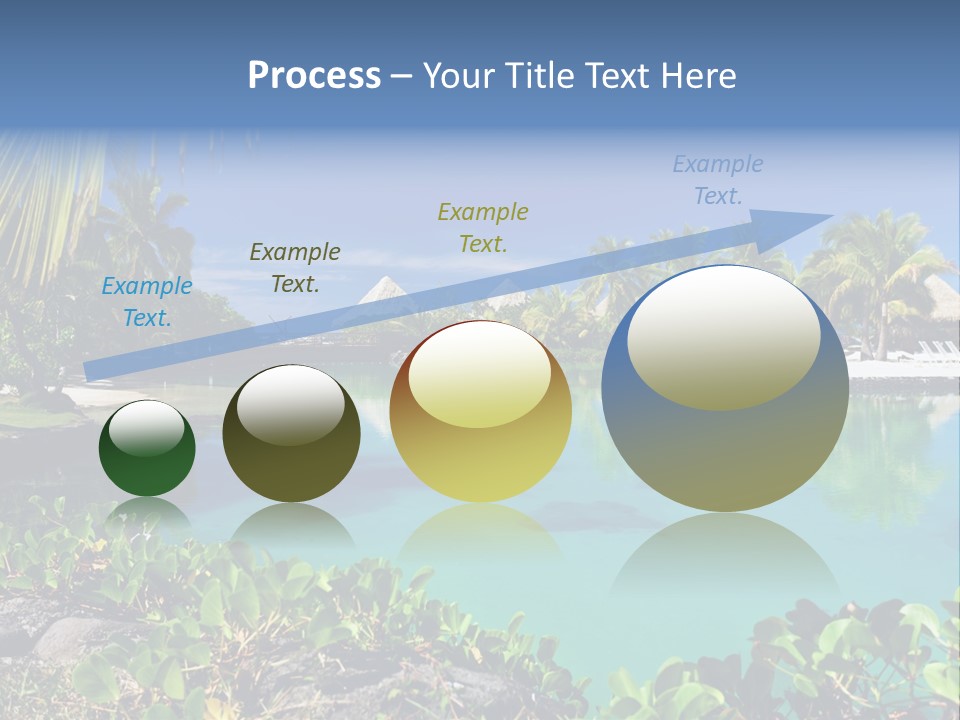 Ocean Background Moorea PowerPoint Template