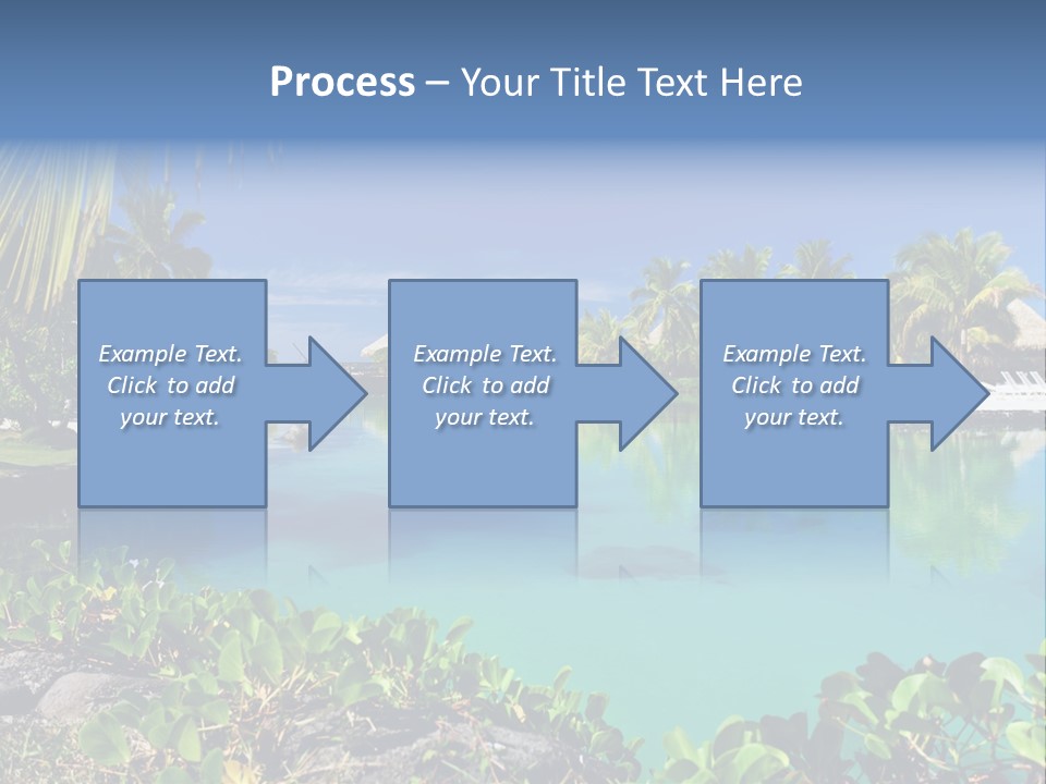 Ocean Background Moorea PowerPoint Template