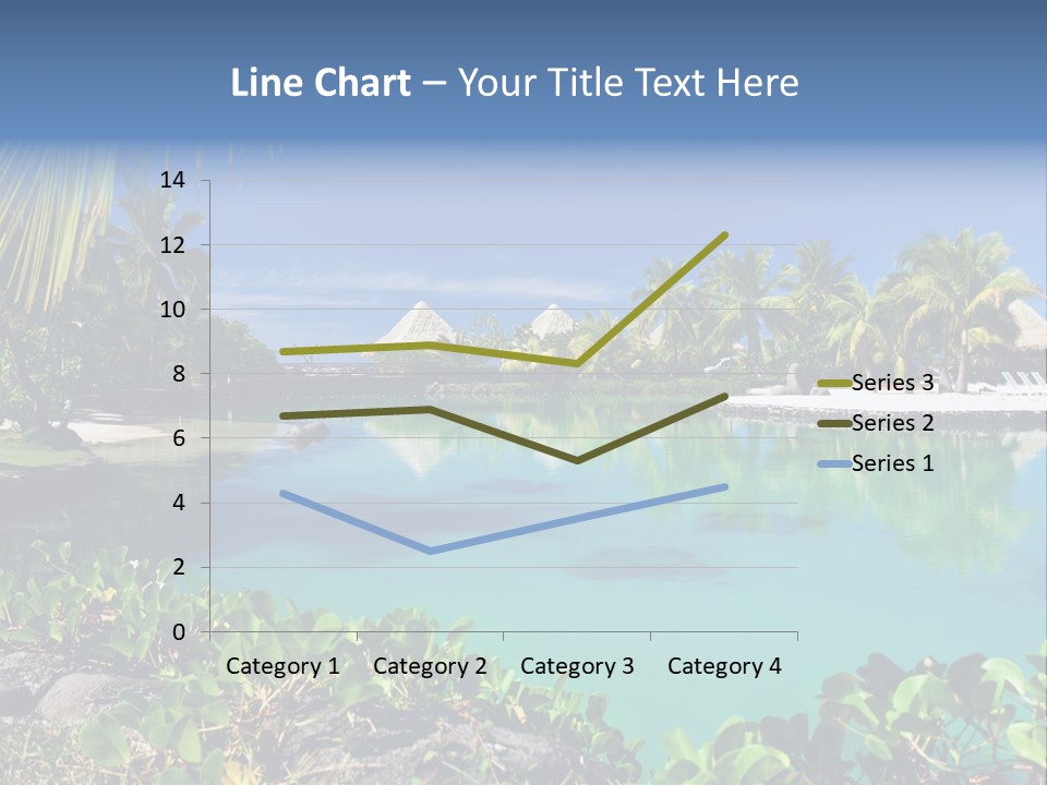 Ocean Background Moorea PowerPoint Template