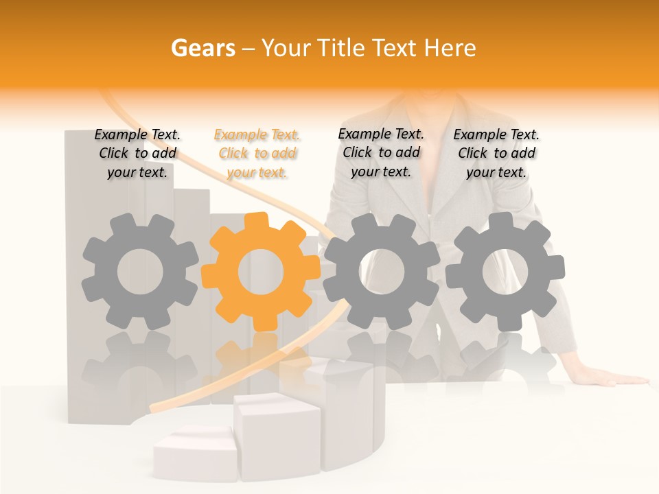 People Comparative Smiling PowerPoint Template
