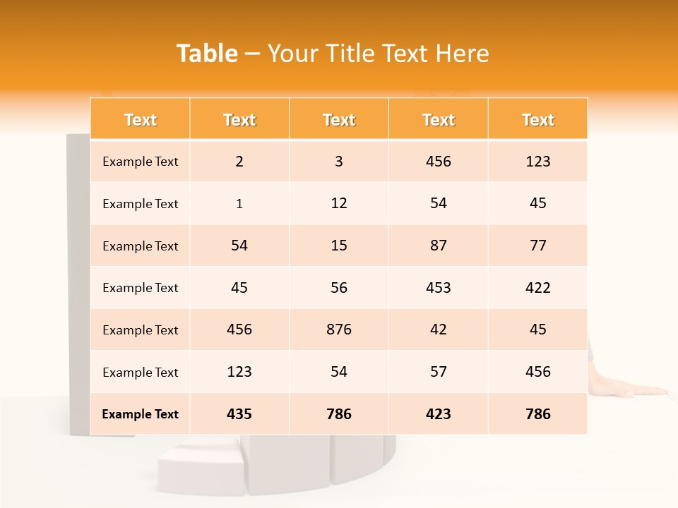 People Comparative Smiling PowerPoint Template