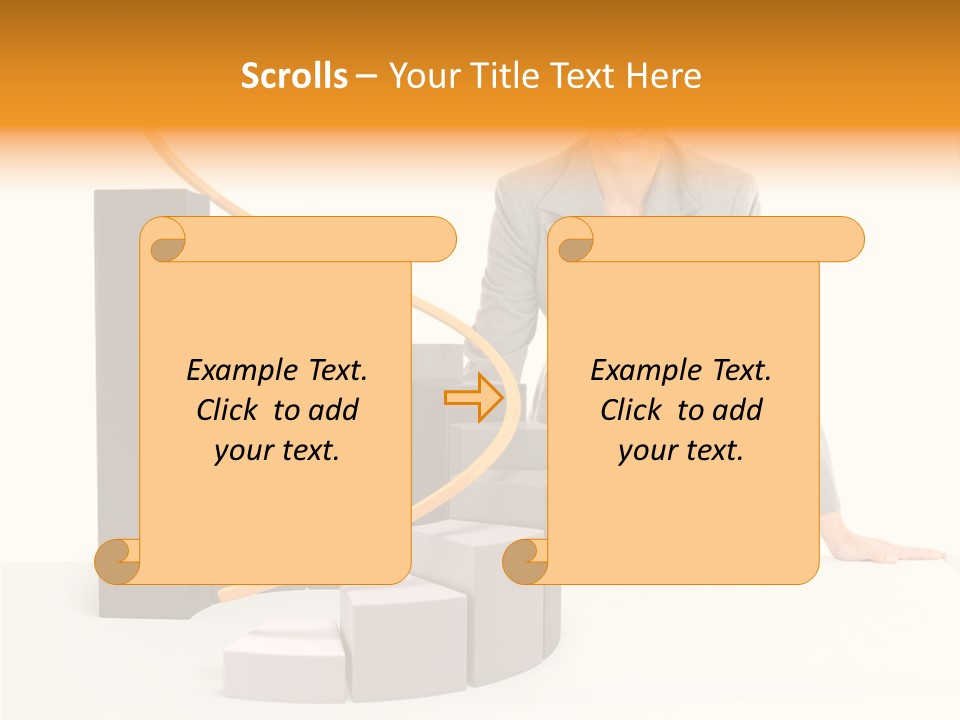 People Comparative Smiling PowerPoint Template
