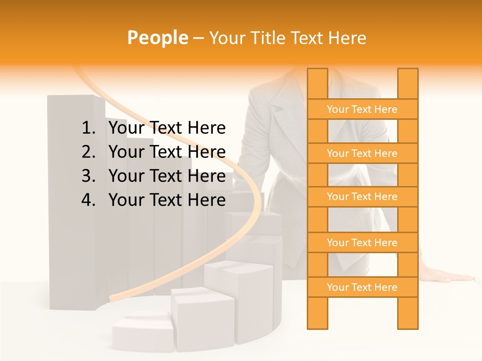 People Comparative Smiling PowerPoint Template