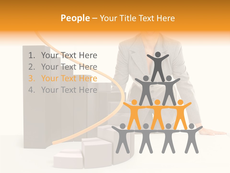 People Comparative Smiling PowerPoint Template