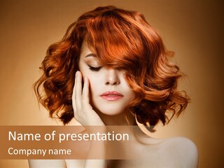 Salon Make Up Luxury PowerPoint Template