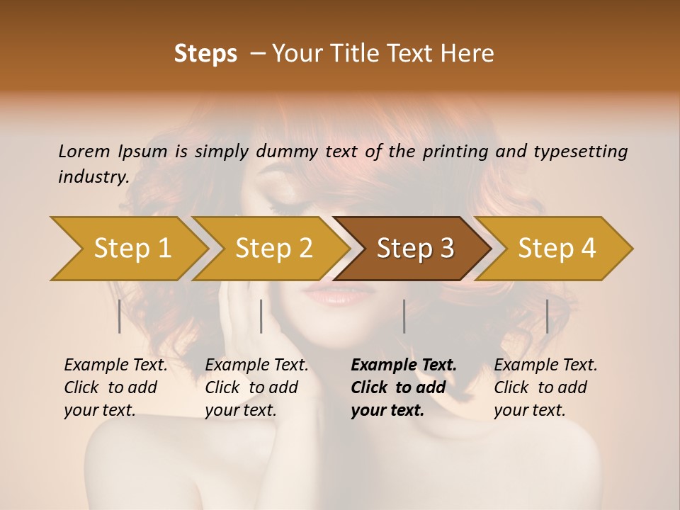 Salon Make Up Luxury PowerPoint Template