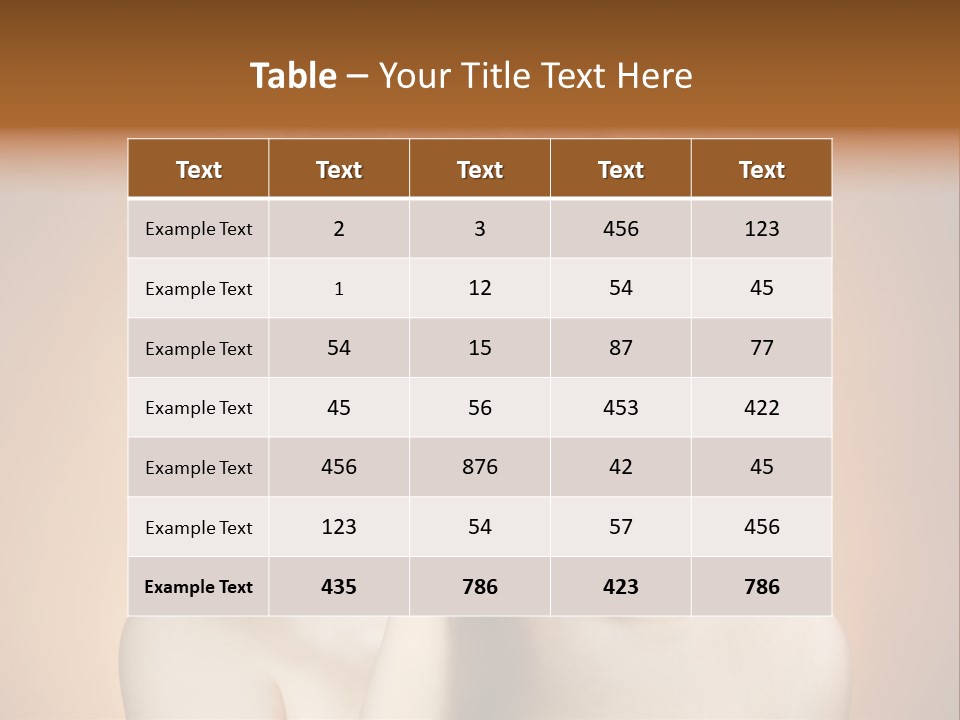 Salon Make Up Luxury PowerPoint Template